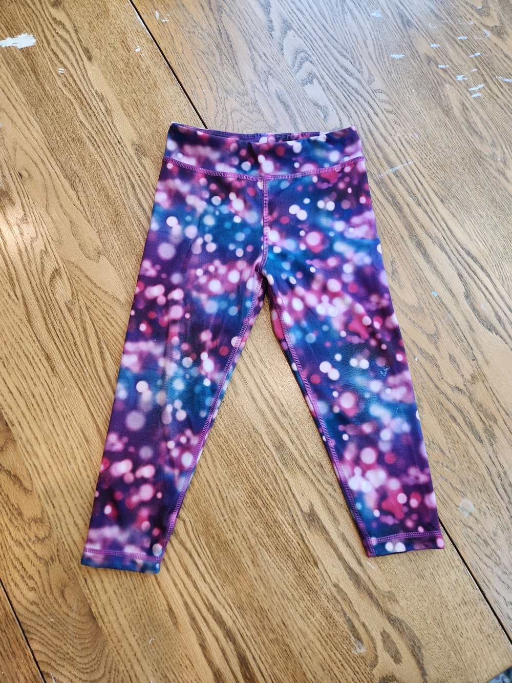 jumping beans Purple Multi-Bokeh Print Active Leggings